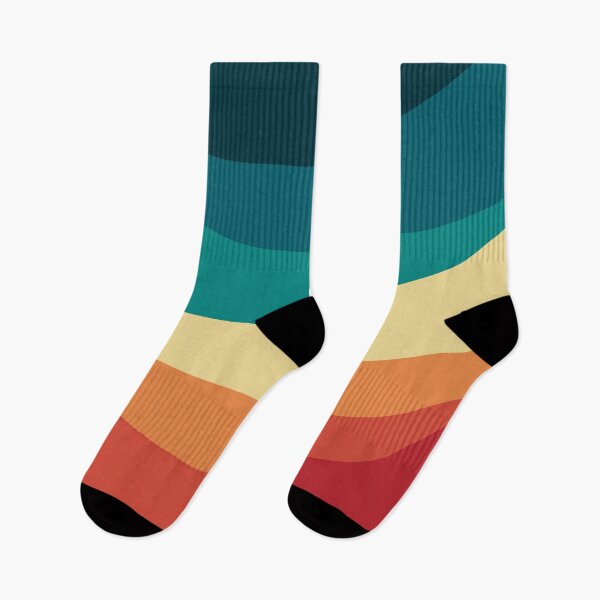 Item preview, Colorful retro style curves design designed and sold by BattaAnastasia.