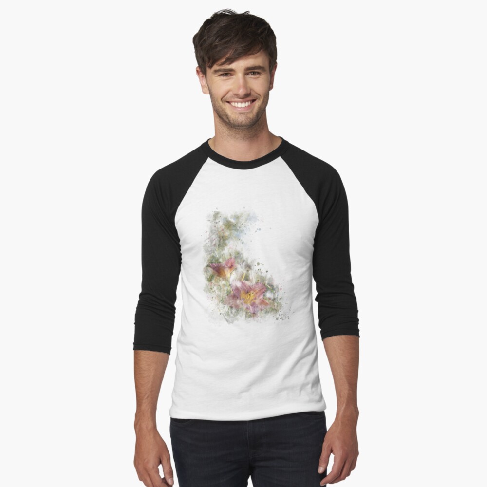 Item preview, Baseball ¾ Sleeve T-Shirt designed and sold by ImagineMeraki.