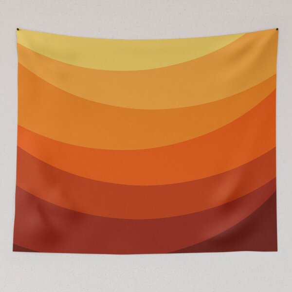 Item preview, Colorful retro style curves design designed and sold by BattaAnastasia.