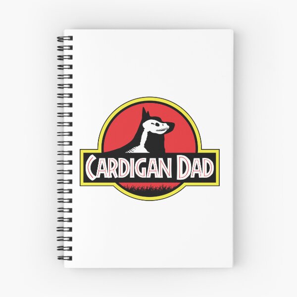 Artikelvorschau, (Für hellen Hintergrund) Jurassic Cardigan Welsh Corgi Dad entworfen und verkauft von More Cute Dogs.