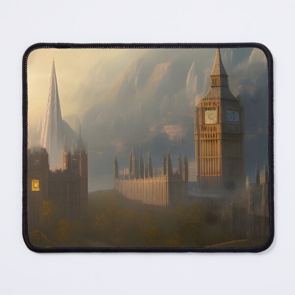 Item preview, "Illustration of London's Iconic Big Ben" designed and sold by Rais002.