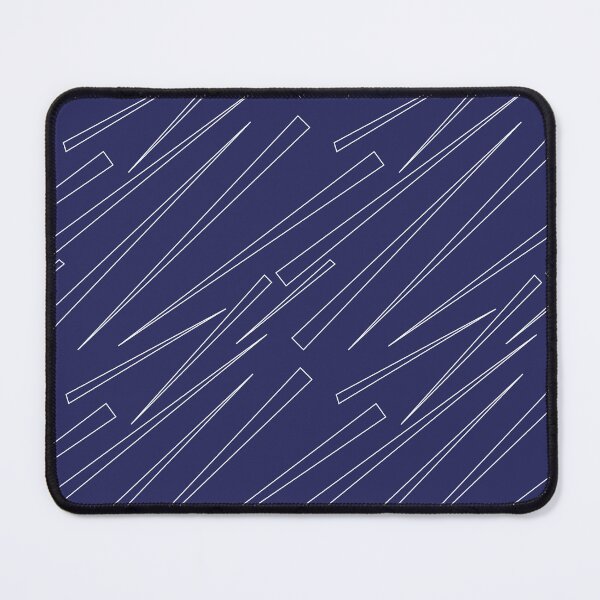 Item preview, Rain of strokes on blue background designed and sold by Rêve  de couleurs.
