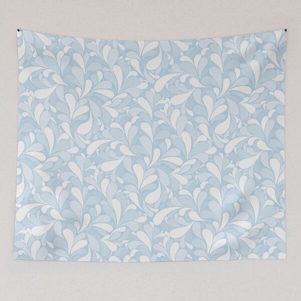 Item preview, Splashes and drops in shades of blue designed and sold by Quick Brown Fox Canada.