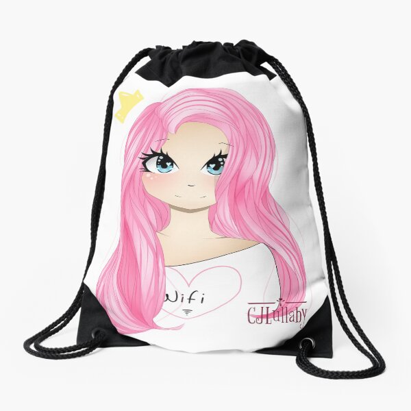 New LDShadowLady Minecraft Youtuber Cute Fanart Drawing Drawstring Bag
