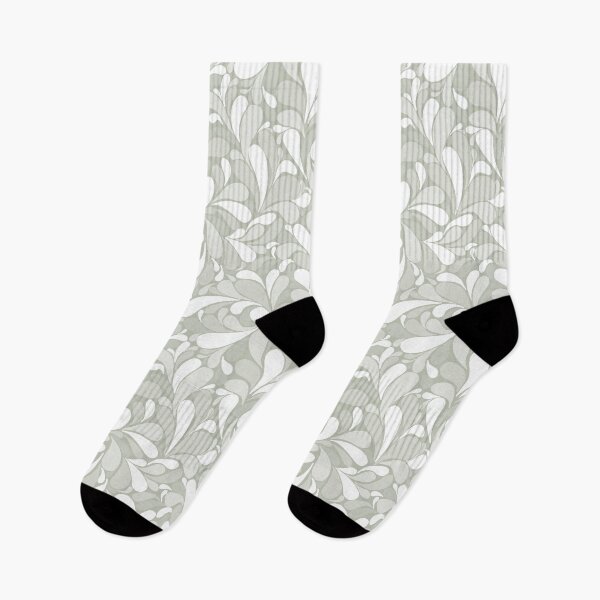 Item preview, Spalshes and drops pattern on breezeway green designed and sold by Quick Brown Fox Canada.