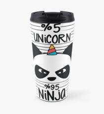 unicorn ninja Travel Mug