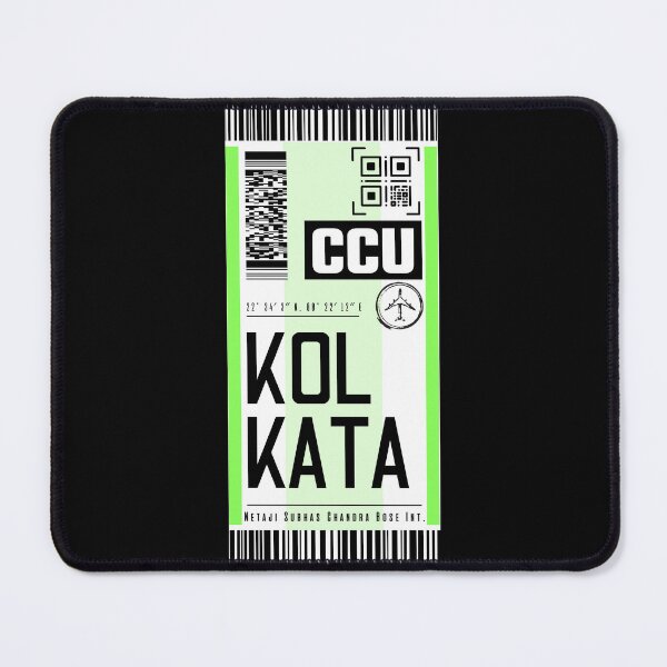 Item preview, KOLKATA CCU classic luggage tag designed and sold by LeddsoDello.