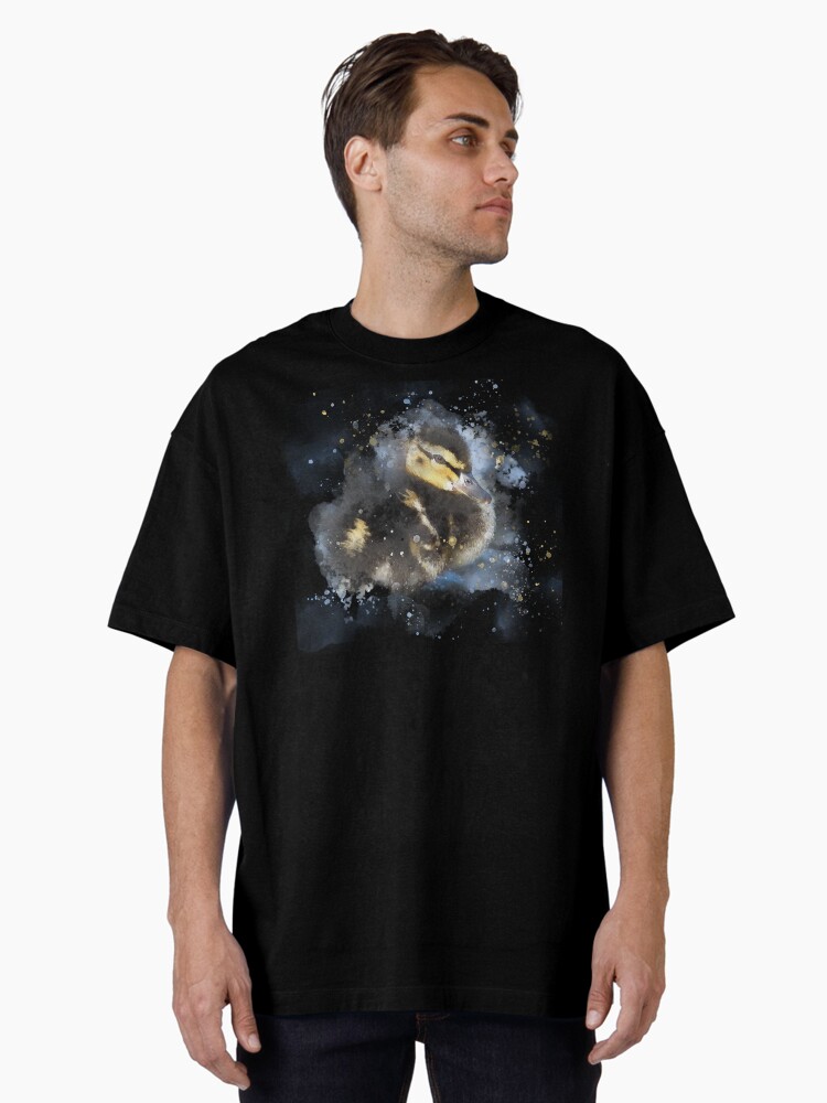 Thumbnail 2 of 7, Oversized T-Shirt, Watercolor Duckling designed and sold by ImagineMeraki.