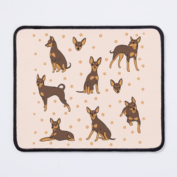 Item preview, Miniature Pinscher cute illustration pack designed and sold by Yarafantasyart.