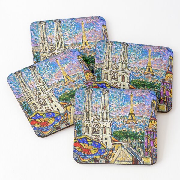 Item preview, Colorful and vibrant Paris - the city of lovers designed and sold by Natalia-Vlad.
