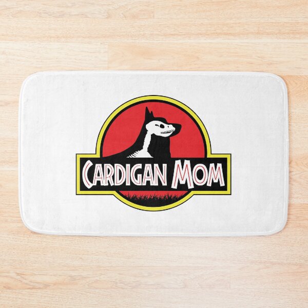 Item preview, (For Bright Background) Jurassic Cardigan Welsh Corgi Mom designed and sold by More Cute Dogs.