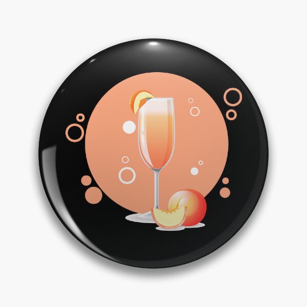 Artikelvorschau, Bellini-Cocktail entworfen und verkauft von antevasinart.