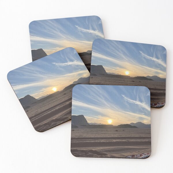 Item preview, Sunset at Wadi Rum, Jordan designed and sold by dabldabl.