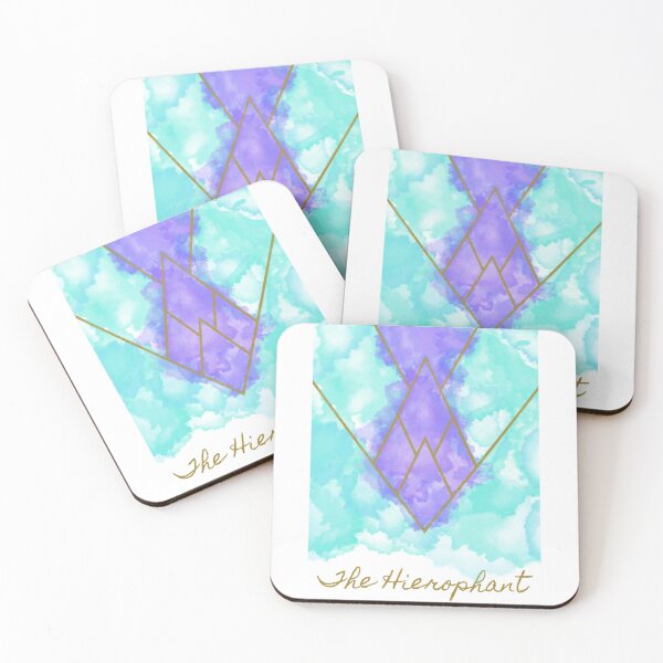 Item preview, Watercolor Tarot - The Hierophant designed and sold by AstralAluminum.