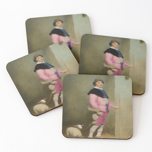 Item preview, Young Man in Pink with Toy Sheep - Charles Jalabert (1861) designed and sold by funnyhalloween.