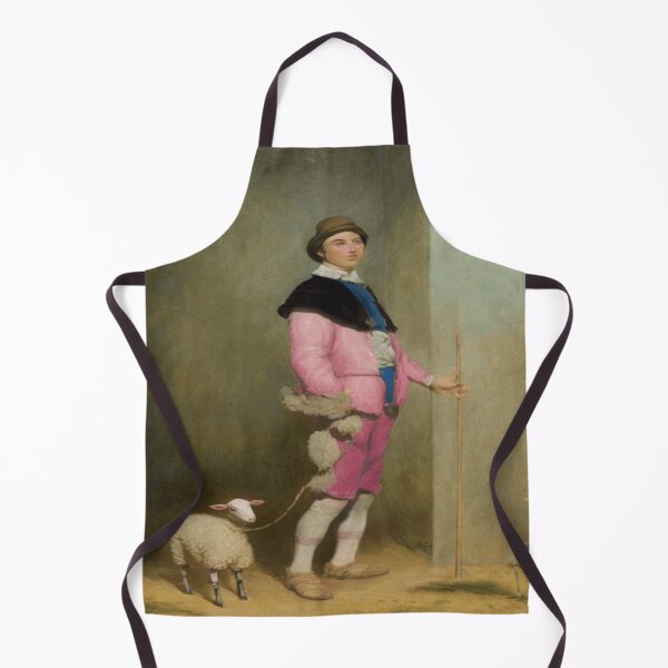 Item preview, Young Man in Pink with Toy Sheep - Charles Jalabert (1861) designed and sold by funnyhalloween.