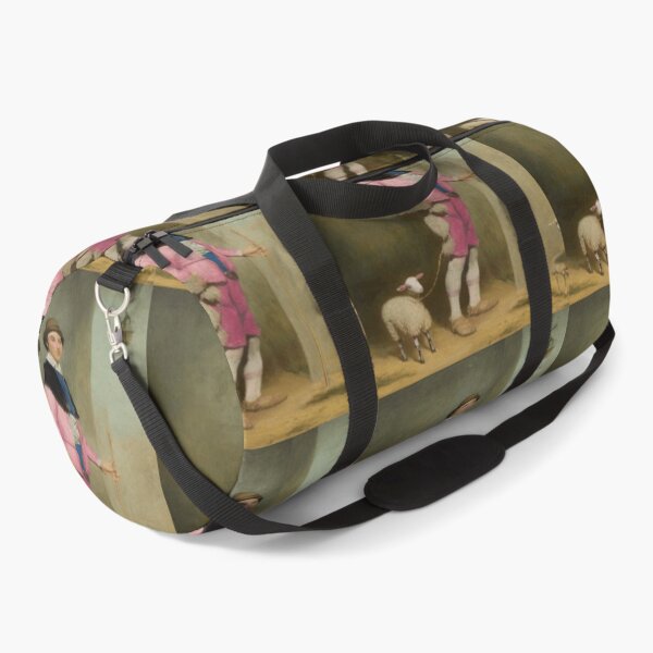 Item preview, Young Man in Pink with Toy Sheep - Charles Jalabert (1861) designed and sold by funnyhalloween.