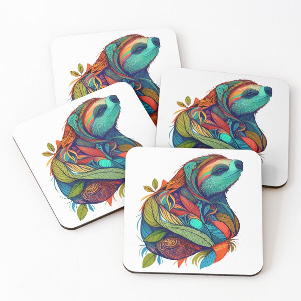 Item preview, Cute Colorful Sloth designed and sold by NateFellhauer.