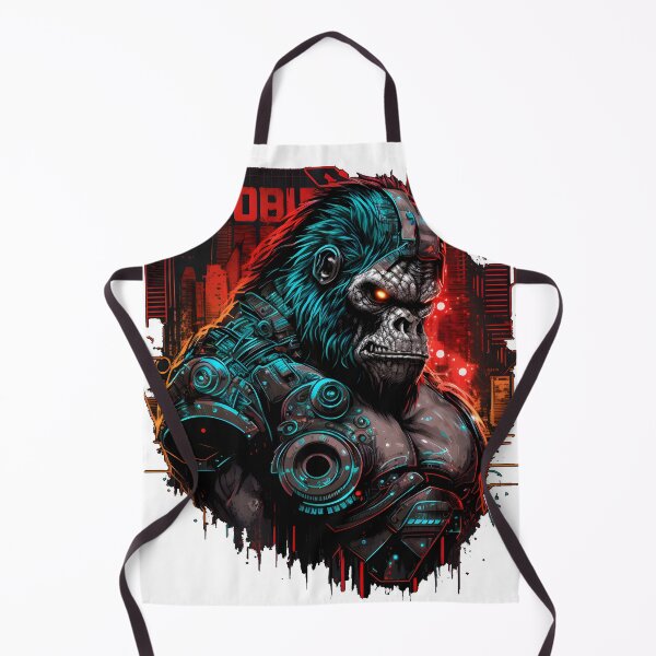 Item preview, Cyborg Gorilla RED designed and sold by Harlechryzz.