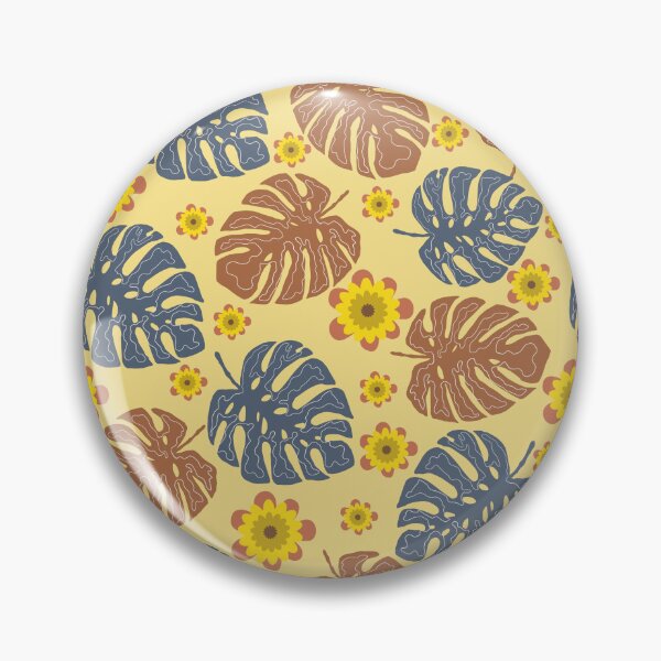Item preview, Boho Leaves and Flowers Seamless Pattern designed and sold by PBJArt.
