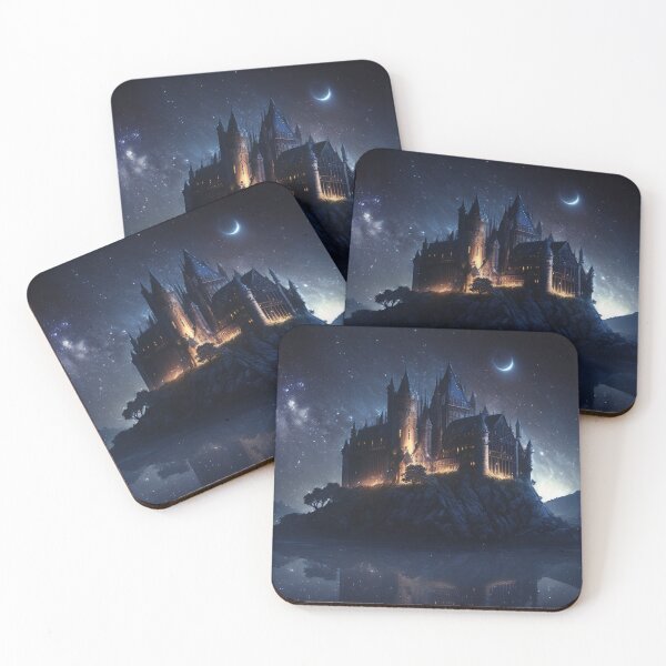 Item preview, The Ancient Floating Castle in the Dark Depths of Space designed and sold by Y-Elric-Y.