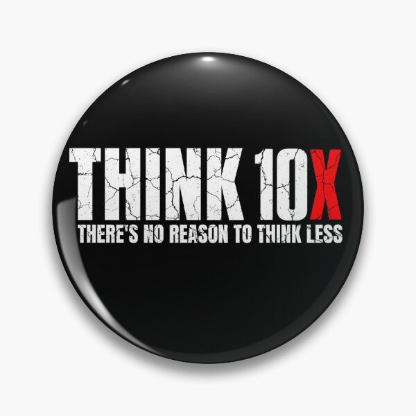 Item preview, THINK 10X distressed  designed and sold by KingsManKind.