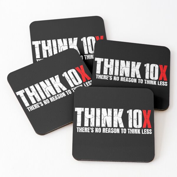 Item preview, THINK 10X distressed  designed and sold by KingsManKind.