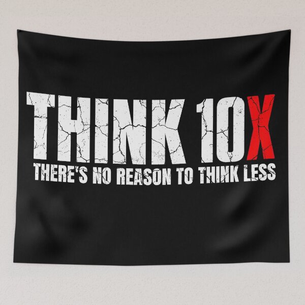 Item preview, THINK 10X distressed  designed and sold by KingsManKind.