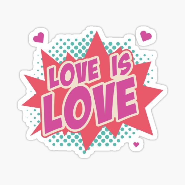 Sticker Design vi presenta Adesivo scritta love con data