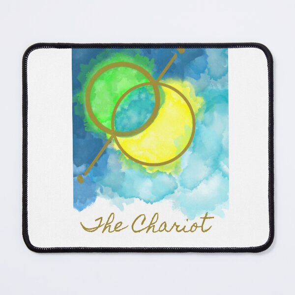 Item preview, Watercolor Tarot - The Chariot designed and sold by AstralAluminum.