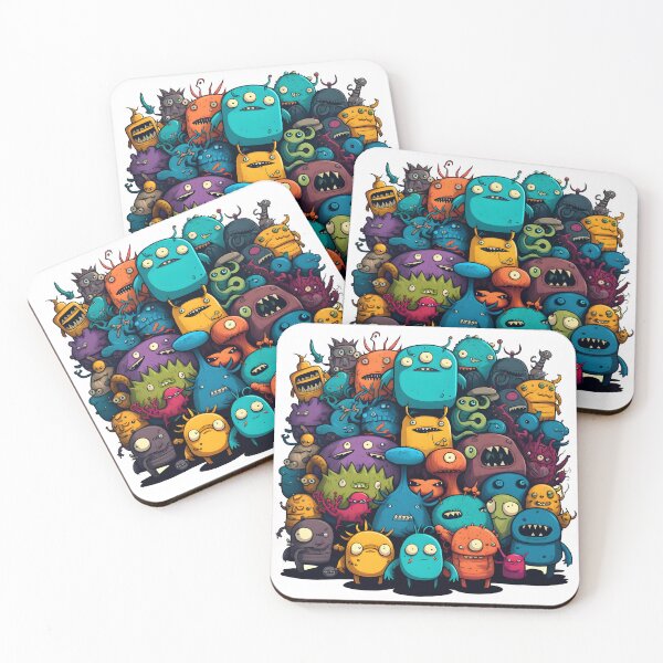Item preview, Many Doodle Monsters designed and sold by Harlechryzz.