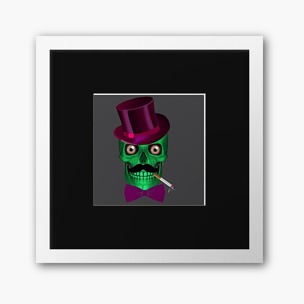 Item preview, The Gentleman Skull NFT designed and sold by Angelle55.