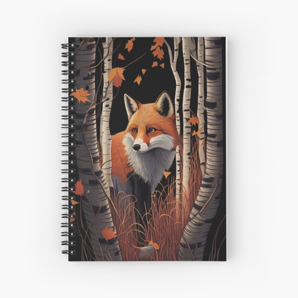 Item preview, The Birch Forest Fox: A Majestic Sight designed and sold by Ameripensia.