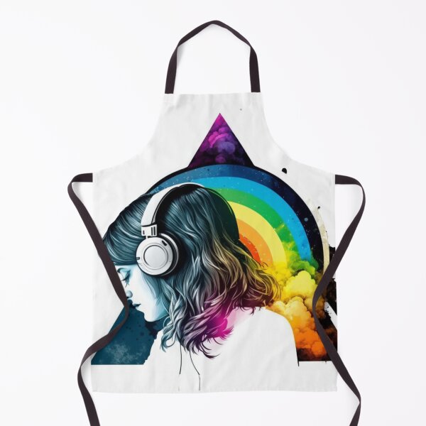 Item preview, Aquarela Dark Side of the Moon Girl designed and sold by pedrogag.