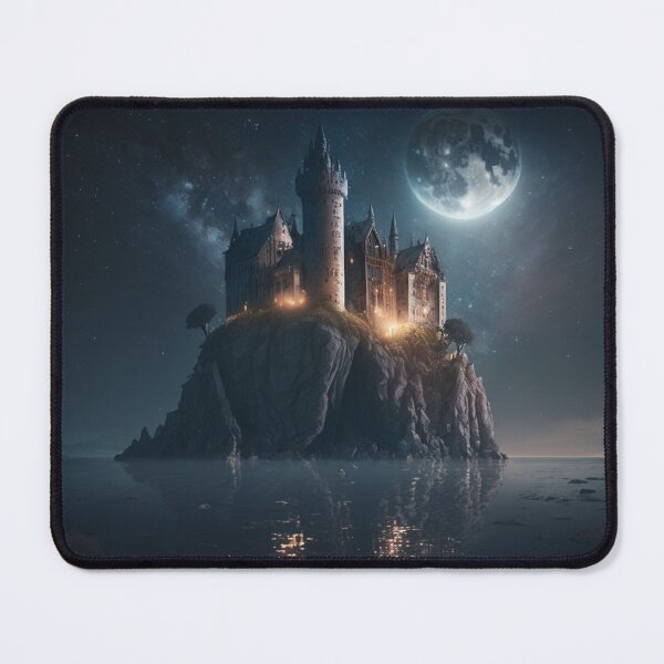 Item preview, The Ancient Floating Castle in the Dark Depths of Space designed and sold by Y-Elric-Y.