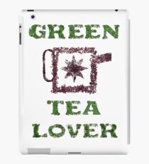Green Tea Lover iPad Case/Skin