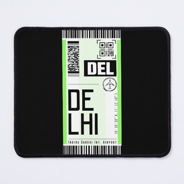 Item preview, DELHI DEL classic luggage tag designed and sold by LeddsoDello.