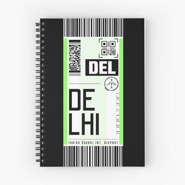 Item preview, DELHI DEL classic luggage tag designed and sold by LeddsoDello.