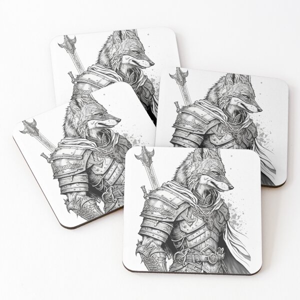 Item preview, Werewolf ink art designed and sold by Visual-wallart.