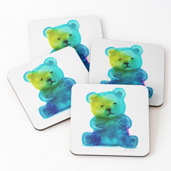 Item preview, Gummy - Teal and Green designed and sold by Andrea Turner.