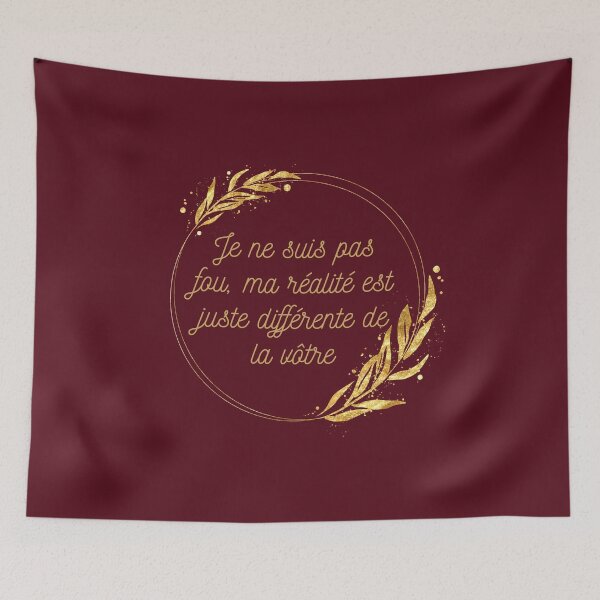 Item preview, I'm not crazy, my reality is just different from yours, Quote designed and sold by Ksmith-Style.