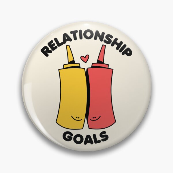Item preview, Relationship goals ketchup and mustard designed and sold by Nora Gazzar.