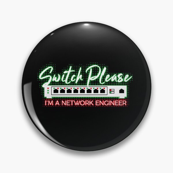 Item preview, Switch Please I'm A Network Engineer Funny designed and sold by Nerd Shizzle.