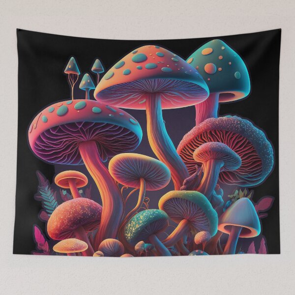 Item preview, Magic Mushrooms - Dark Scene designed and sold by TheJadeCat.