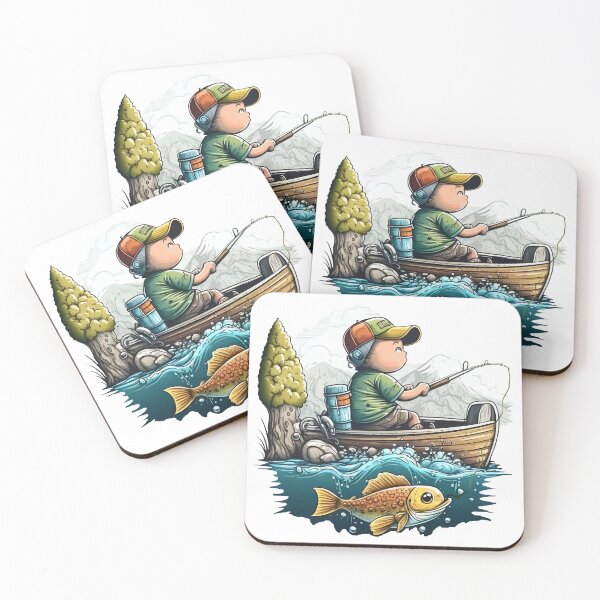 Item preview, Little boy fishing designed and sold by Melcu.