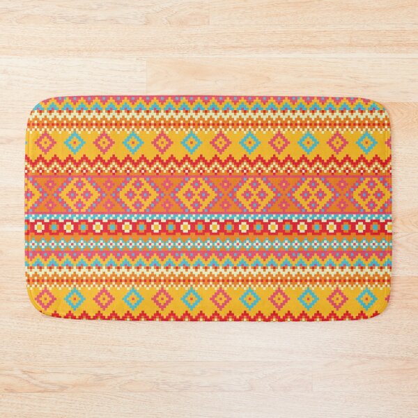 Item preview, Seamless Rugged Orange Native, Native Pattern Rugged designed and sold by Yes-Monkey.