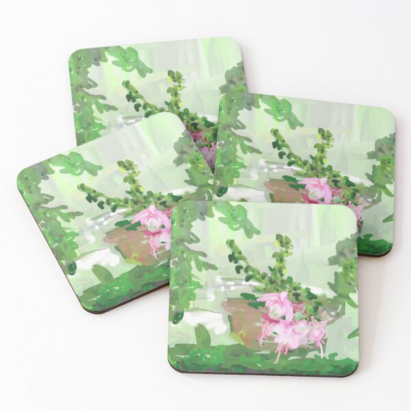 Item preview, Fuchsia in the Garden designed and sold by Patricia  Clarkin.