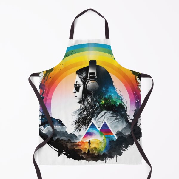 Item preview, Aquarela Dark Side of the Moon Girl designed and sold by pedrogag.