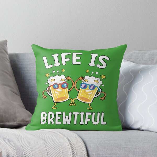 Item preview, Llife is brewtiful : Life is short drink beer designed and sold by ImaginarStore.