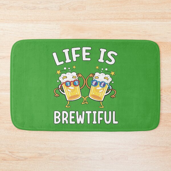 Item preview, Llife is brewtiful : Life is short drink beer designed and sold by ImaginarStore.